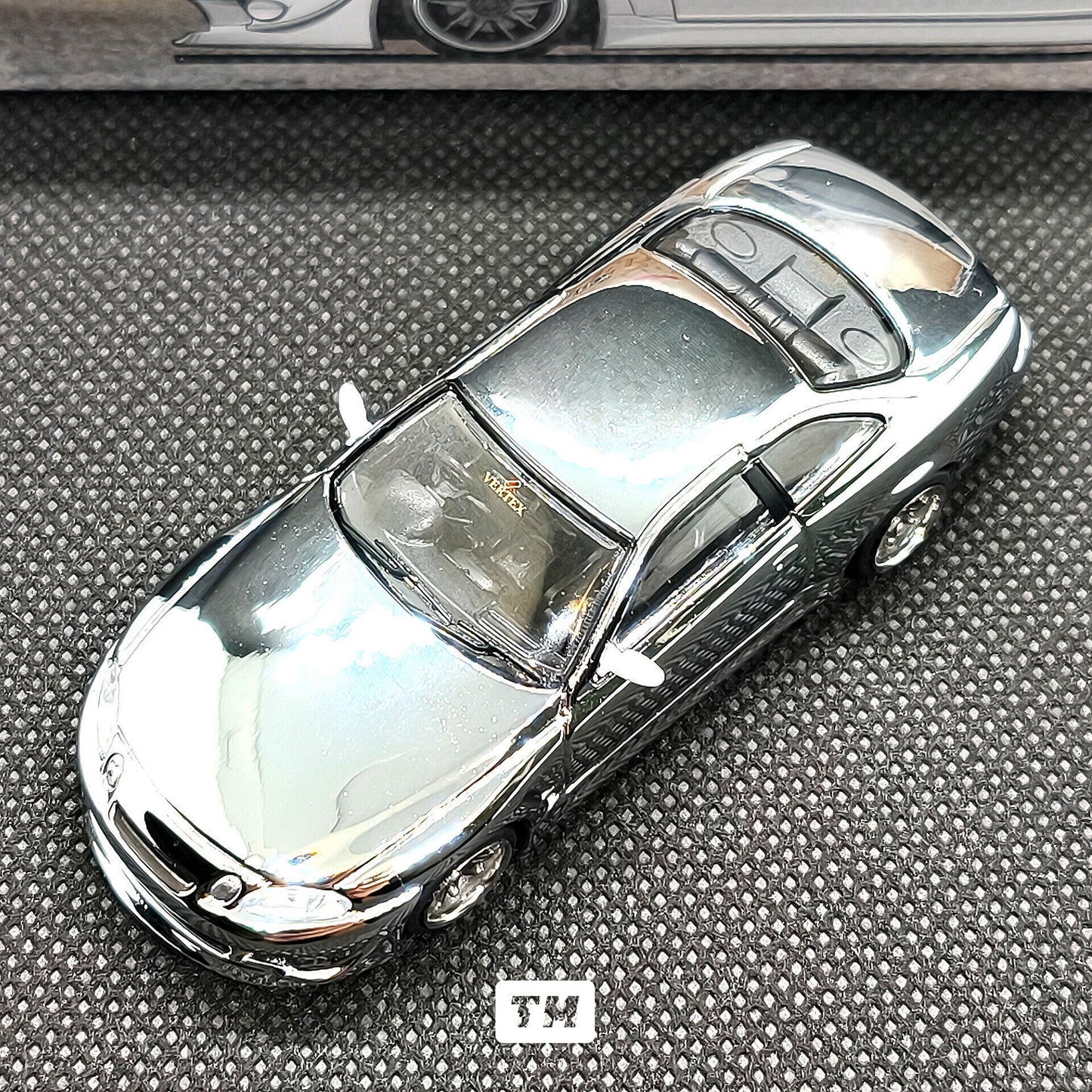 CHASE! Toyota Vertex Soarer JZZ30 Silver Chrome T64G-080-WH 1/64 Diecast