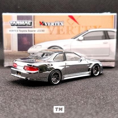 CHASE! Toyota Vertex Soarer JZZ30 Silver Chrome T64G-080-WH 1/64 Diecast