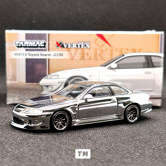 CHASE! Toyota Vertex Soarer JZZ30 Silver Chrome T64G-080-WH 1/64 Diecast
