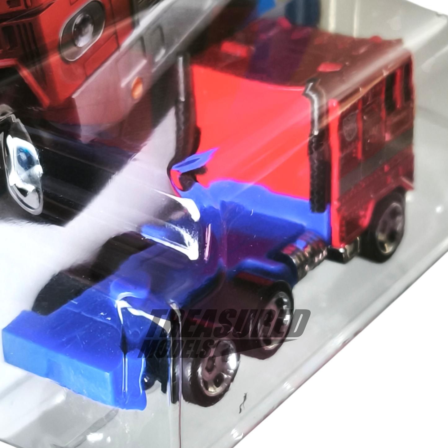 Hot Wheels Transformers Optimus Prime Red 2025 Main Line HW Screen Time 1/64 Die Cast