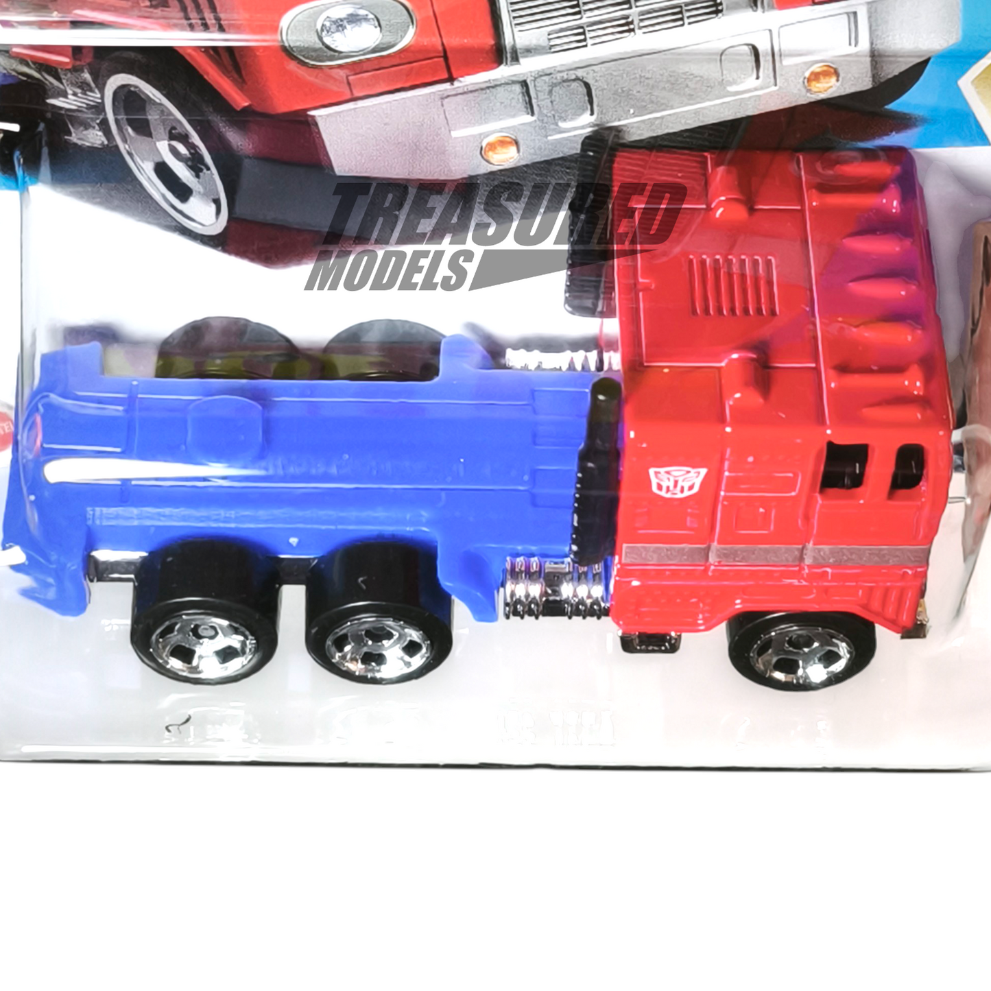 Hot Wheels Transformers Optimus Prime Red 2025 Main Line HW Screen Time 1/64 Die Cast