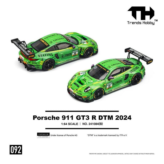 Trends Hobby Porsche 911 GT3 R DTM 2024 241084B 1/64 Diecast