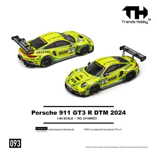 Trends Hobby Porsche 911 GT3 R DTM 2024 YL 241084C 1/64 Diecast