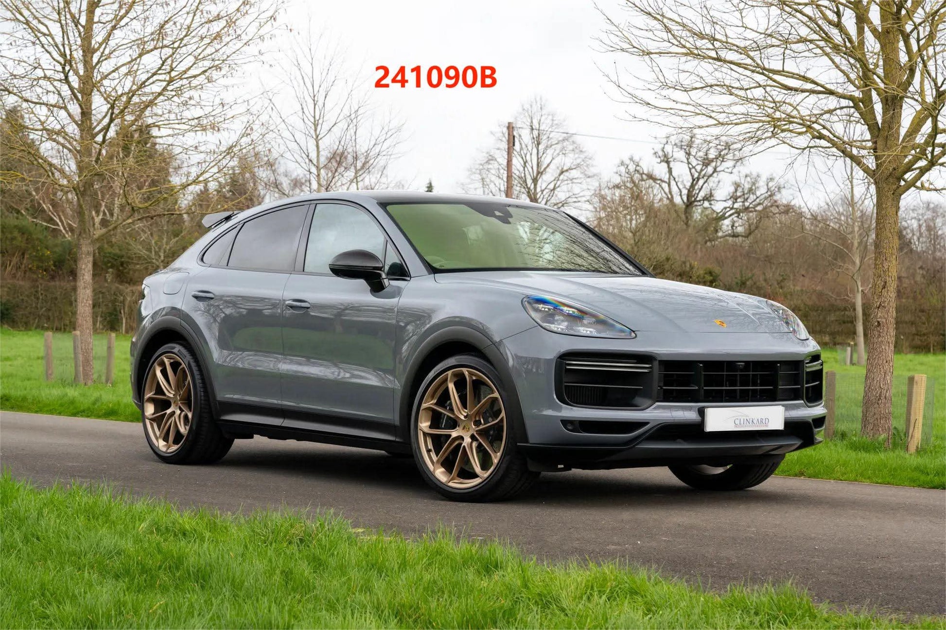 Trends Hobby Porsche Cayenne Turbo GT Weissach Gray 241090B 1/64 Diecast