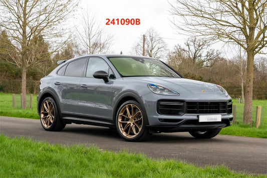 Trends Hobby Porsche Cayenne Turbo GT Weissach Gray 241090B 1/64 Diecast