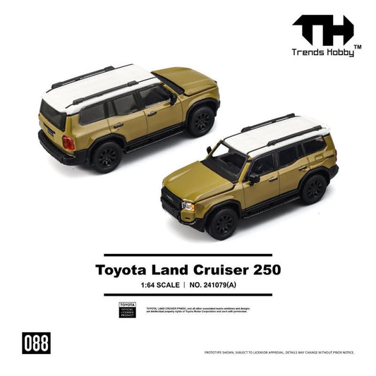 Trends Hobby Toyota Land Cruiser 250 SAND 241079A 1/64 Diecast