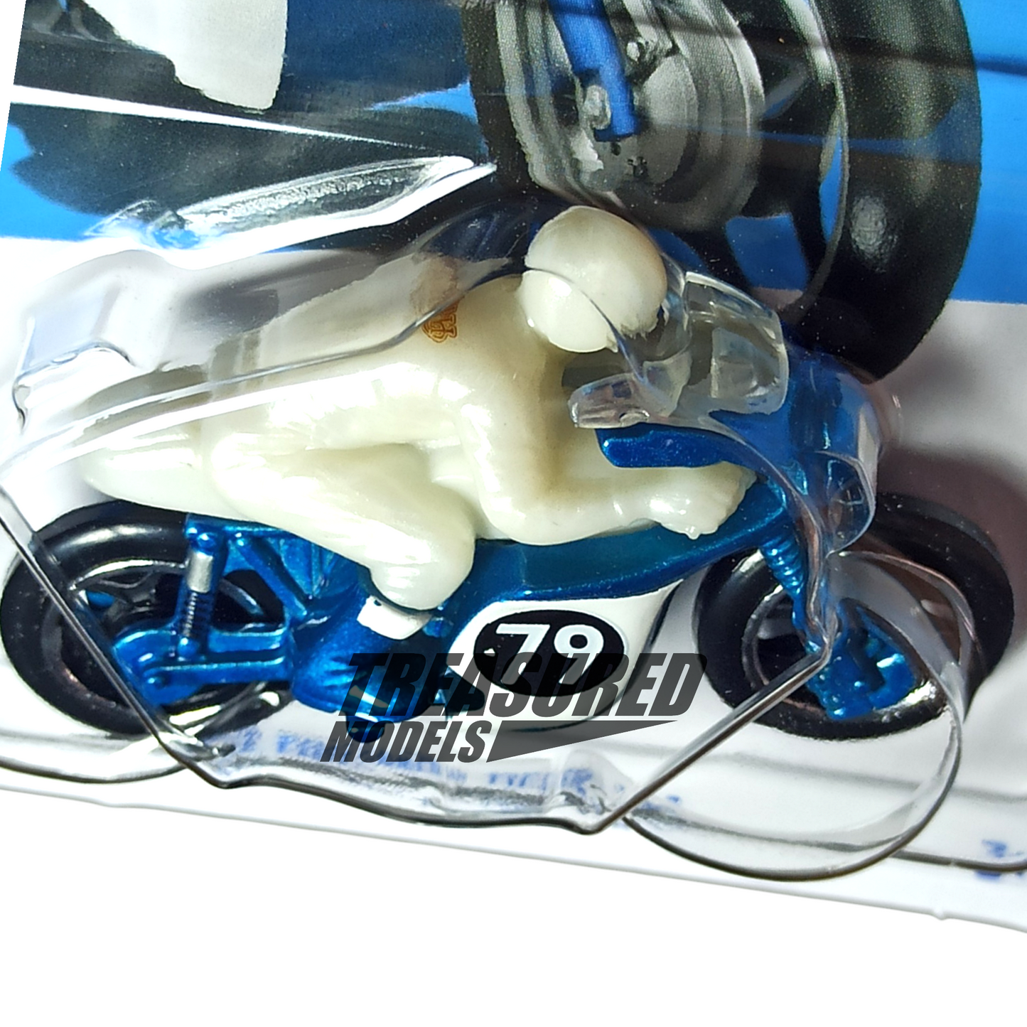 Hot Wheels Triumph 1966 Tiger 100 Blue 2024 Main Line Factory Fresh 1/64 Die Cast