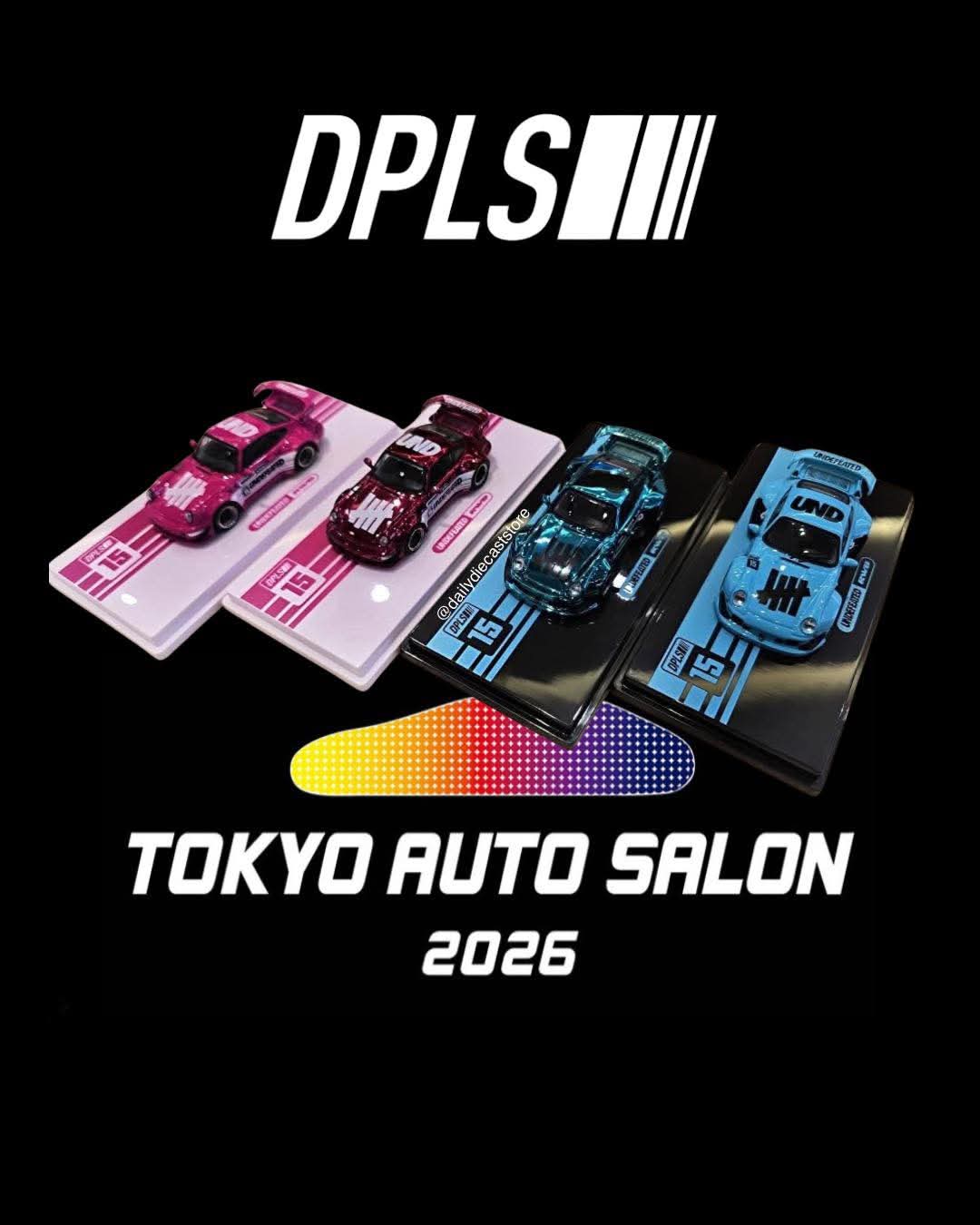 [TAS2026] DPLS x Inno64 Undefeated RWB DPLS TAS2026 1/64 Diecast