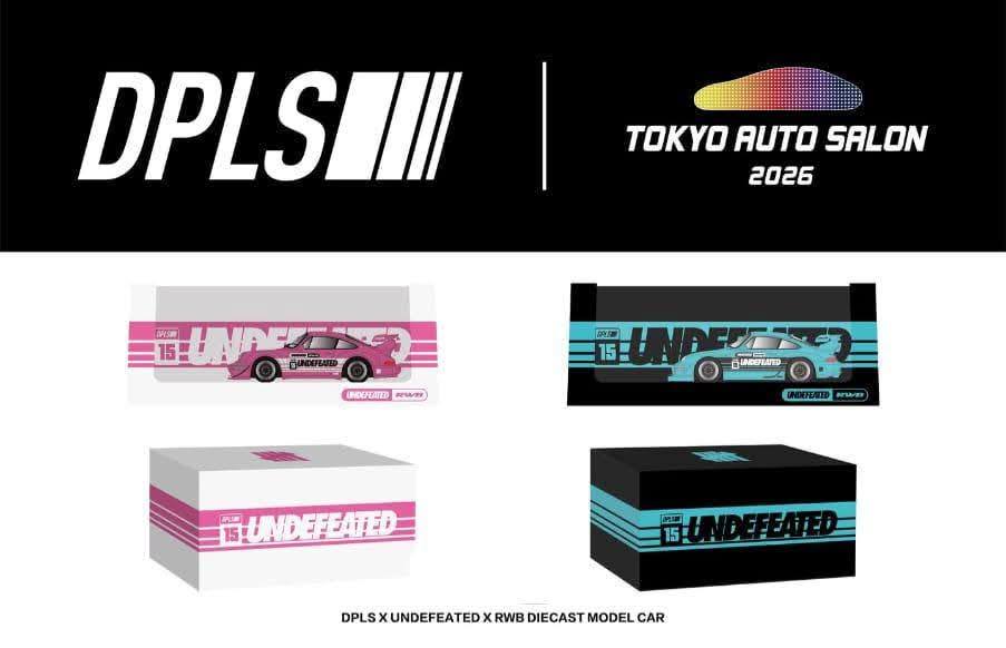 [TAS2026] DPLS x Inno64 Undefeated RWB DPLS TAS2026 1/64 Diecast