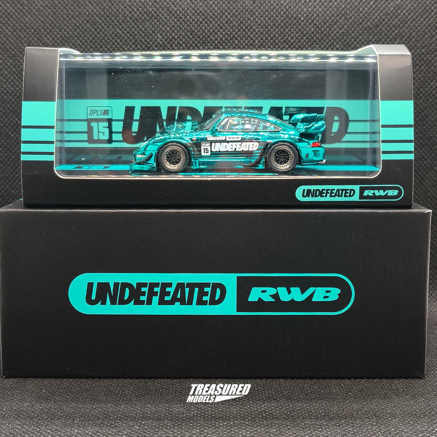 [TAS2026][CHASE] Inno64 Undefeated RWB DPLS Blue TAS2026 1/64 Diecast
