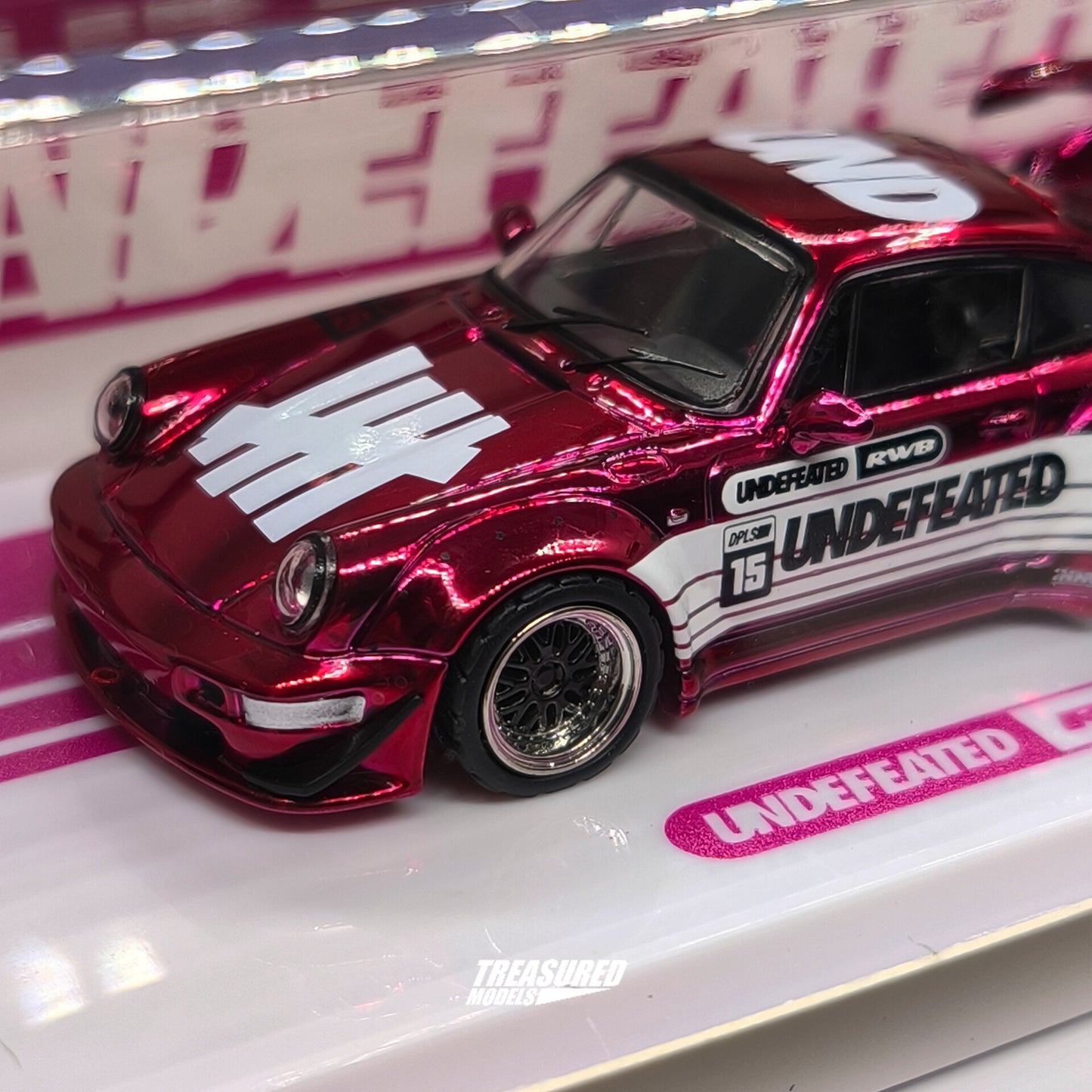 [TAS2026][CHASE] Inno64 Undefeated RWB DPLS Pink TAS2026 1/64 Diecast