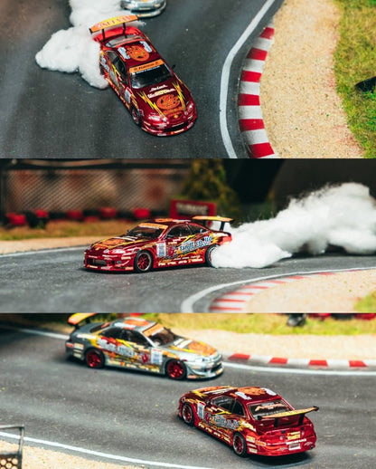 [TAS2026] Tarmac Works Vertex Ridge TE3006 Soarer Chrome Red TAS 2026 1/64 Diecast