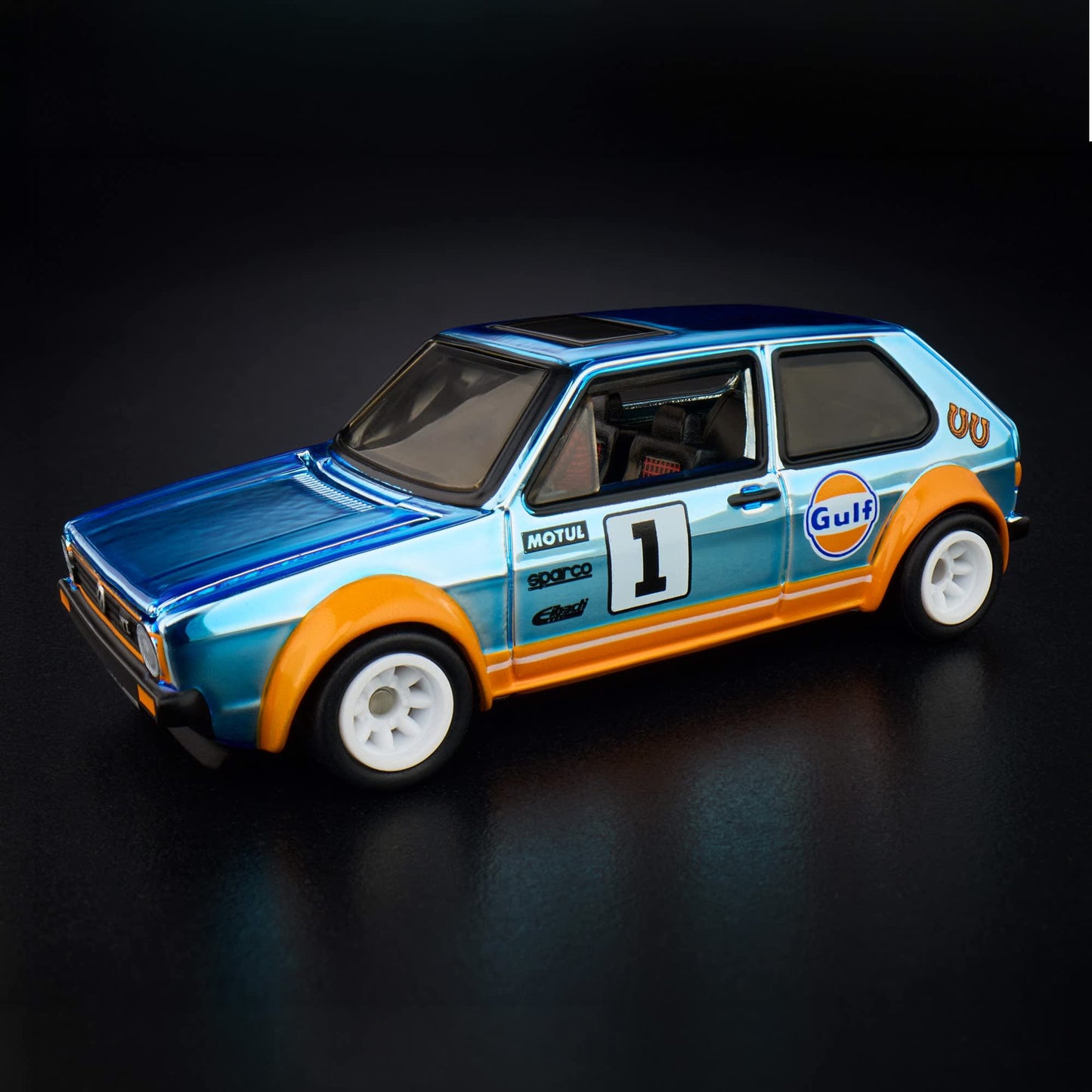Hot Wheels Volkswagen 1976 Golf Mk1 GTI Spectraflame Gulf Blue 2026 RLC 1/64 Diecast