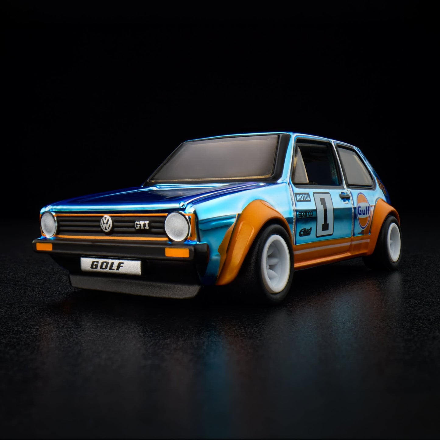 Hot Wheels Volkswagen 1976 Golf Mk1 GTI Spectraflame Gulf Blue 2026 RLC 1/64 Diecast