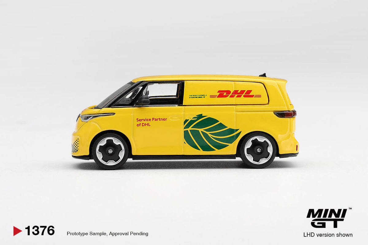[Pre-Order] Mini GT Volkswagen ID. Buzz DHL Electric MGT01376 1/64 Diecast