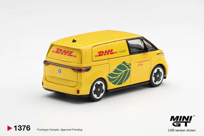 [Pre-Order] Mini GT Volkswagen ID. Buzz DHL Electric MGT01376 1/64 Diecast
