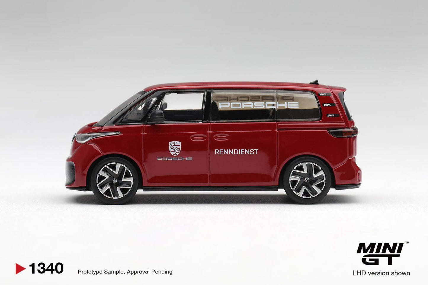[Pre-Order] Mini GT Volkswagen ID. Buzz Porsche Renndienst MGT01340 1/64 Diecast