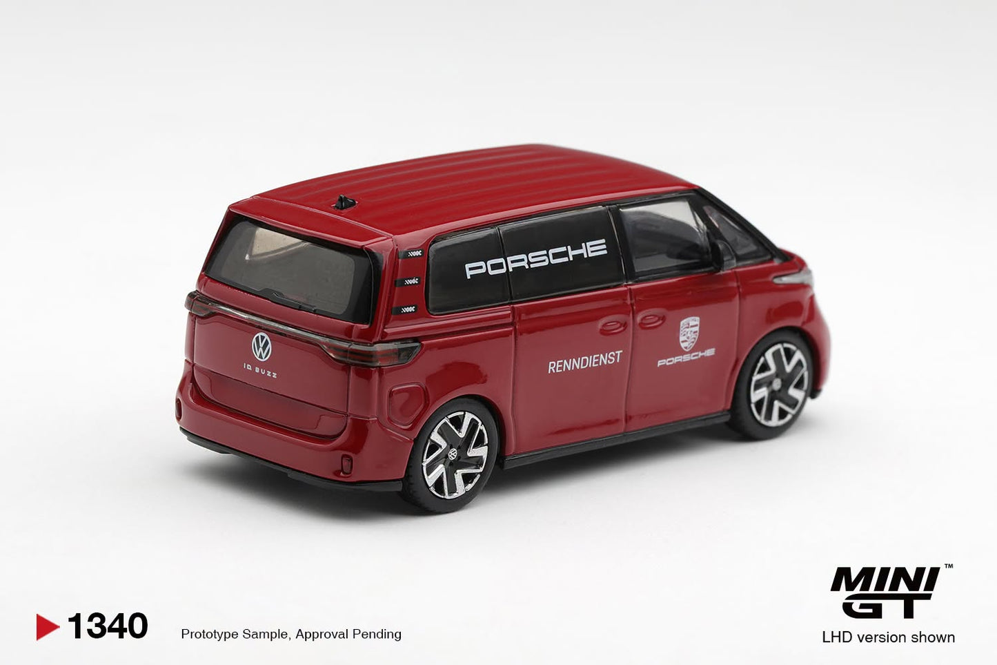 [Pre-Order] Mini GT Volkswagen ID. Buzz Porsche Renndienst MGT01340 1/64 Diecast
