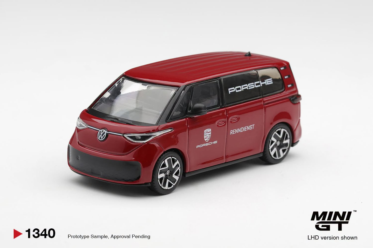 [Pre-Order] Mini GT Volkswagen ID. Buzz Porsche Renndienst MGT01340 1/64 Diecast