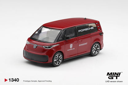 [Pre-Order] Mini GT Volkswagen ID. Buzz Porsche Renndienst MGT01340 1/64 Diecast