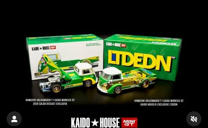 Kaido House Volkswagen T1 KAIDO WORKS GT 2026 Salao DieCast Exclusive KHMG295 1/64 Diecast