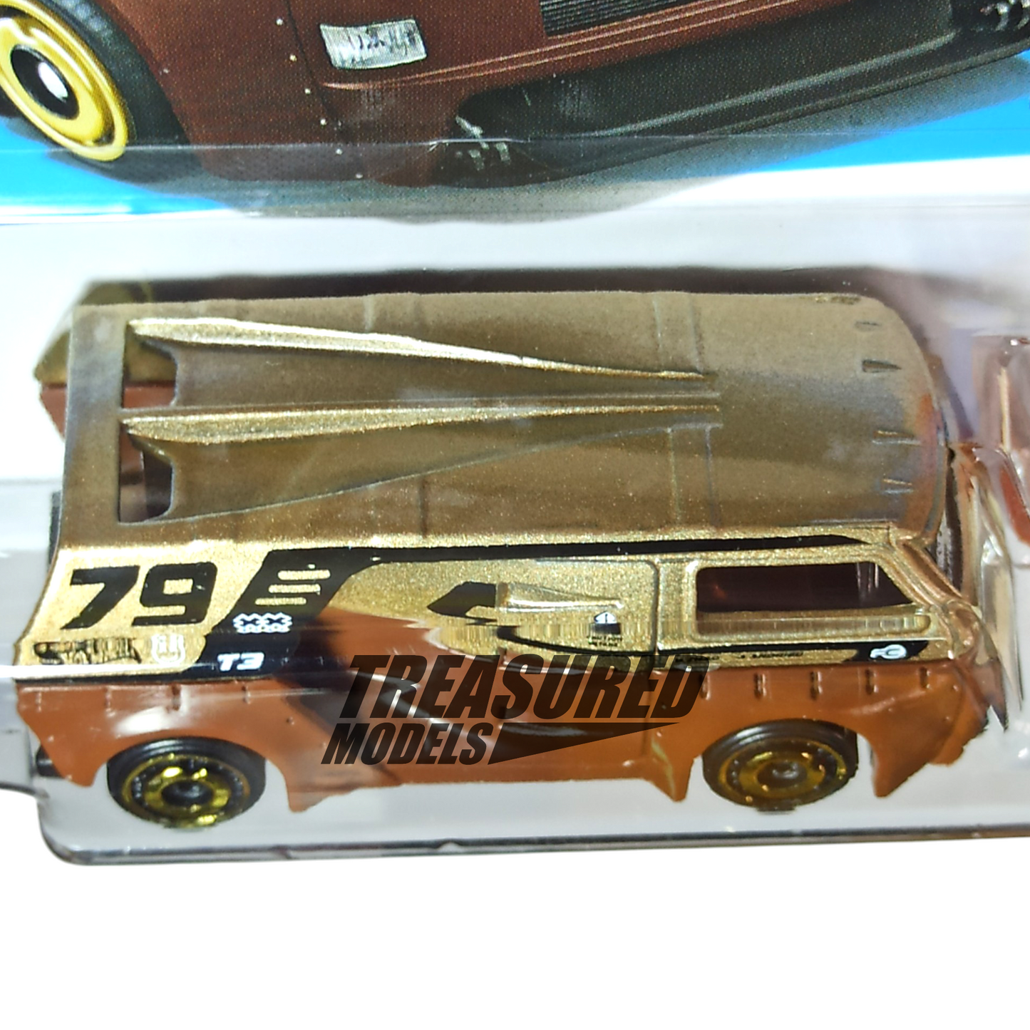 Hot Wheels Volkswagen T3 Custom Metalflake Champagne 2024 Main Line HW Vans 1/64 Die Cast