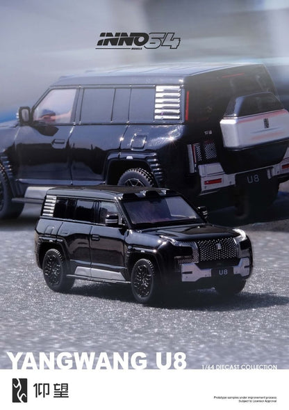 Inno64 YANGWANG U8 Black IN64-YWU8-BLACK 1/64 Diecast