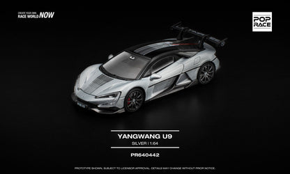 *Pre-Order* Pop Race YangWang U9 Silver PR640442 1/64 Diecast