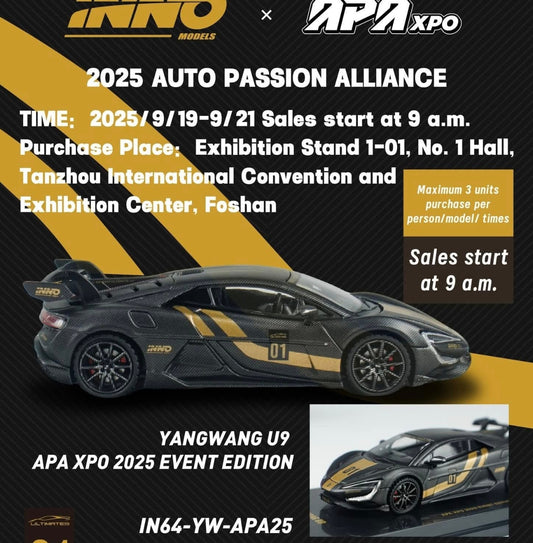 Inno64 YangWang U9 Black APAxpo 2025