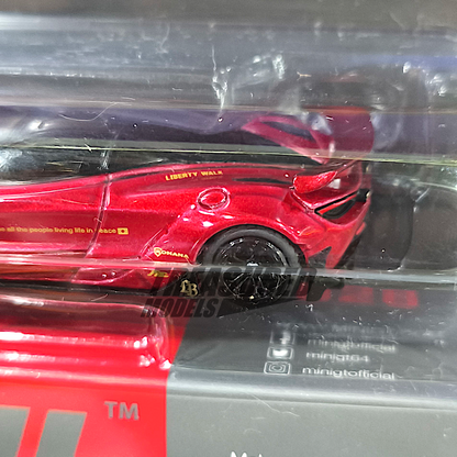 Mini GT McLaren 720S LB☆Works Gem Red Blister Packaging MGT00828